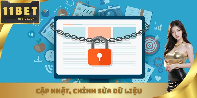 Cập nhật, chỉnh sửa dữ liệu